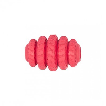 Rubber vanille speeltje met snackdispenser