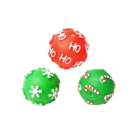 Vinyl christmas balls assorti