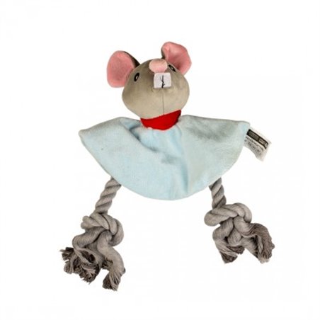 Pluche muis met touw