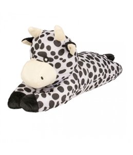 Pluche uitgestrekte koe