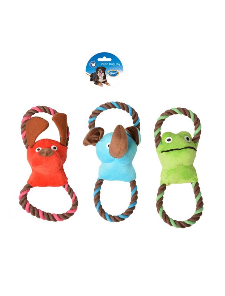 Plush Animal Double Ring