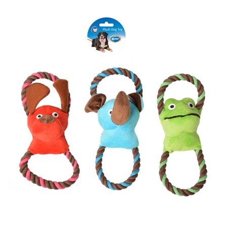 Plush animal double ring
