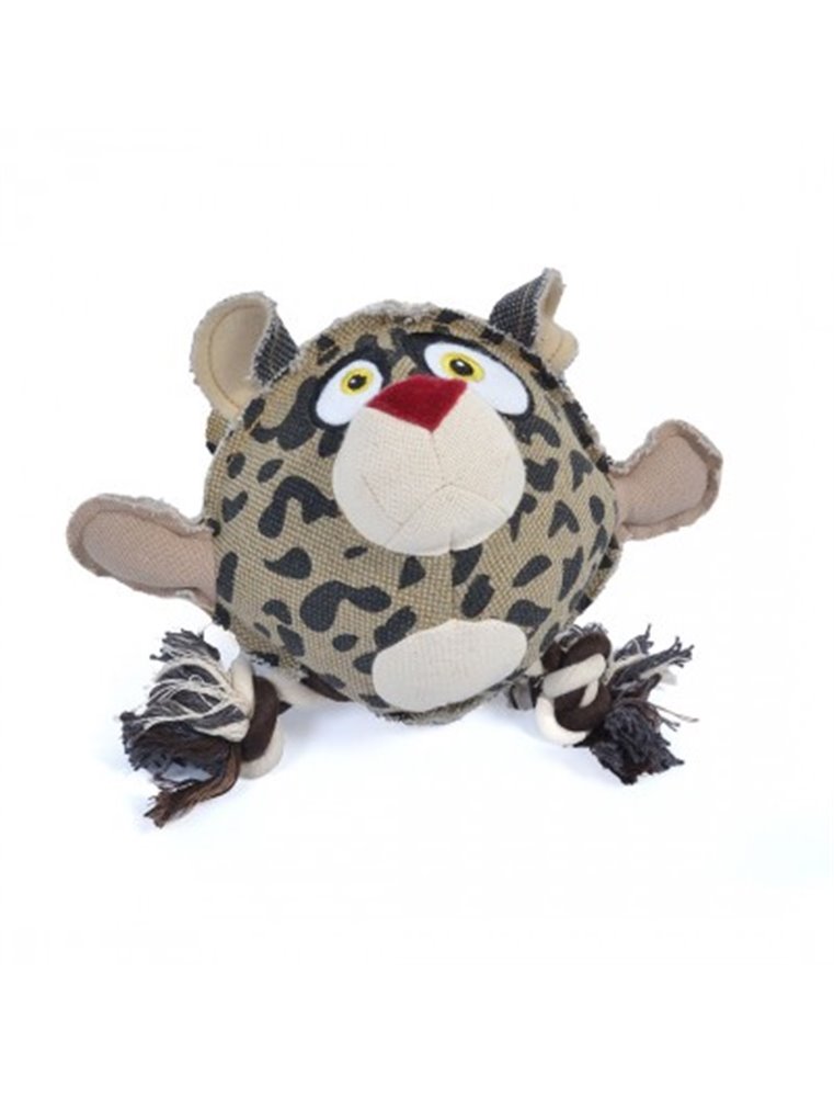 Canvas Rond Luipaard