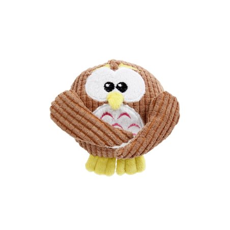 Olly owl squeaker & crackle