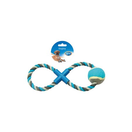 Knotted cotton 8-pull tennis ball