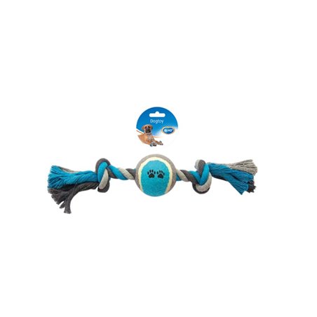 Knotted cotton 2 knots tennis ball