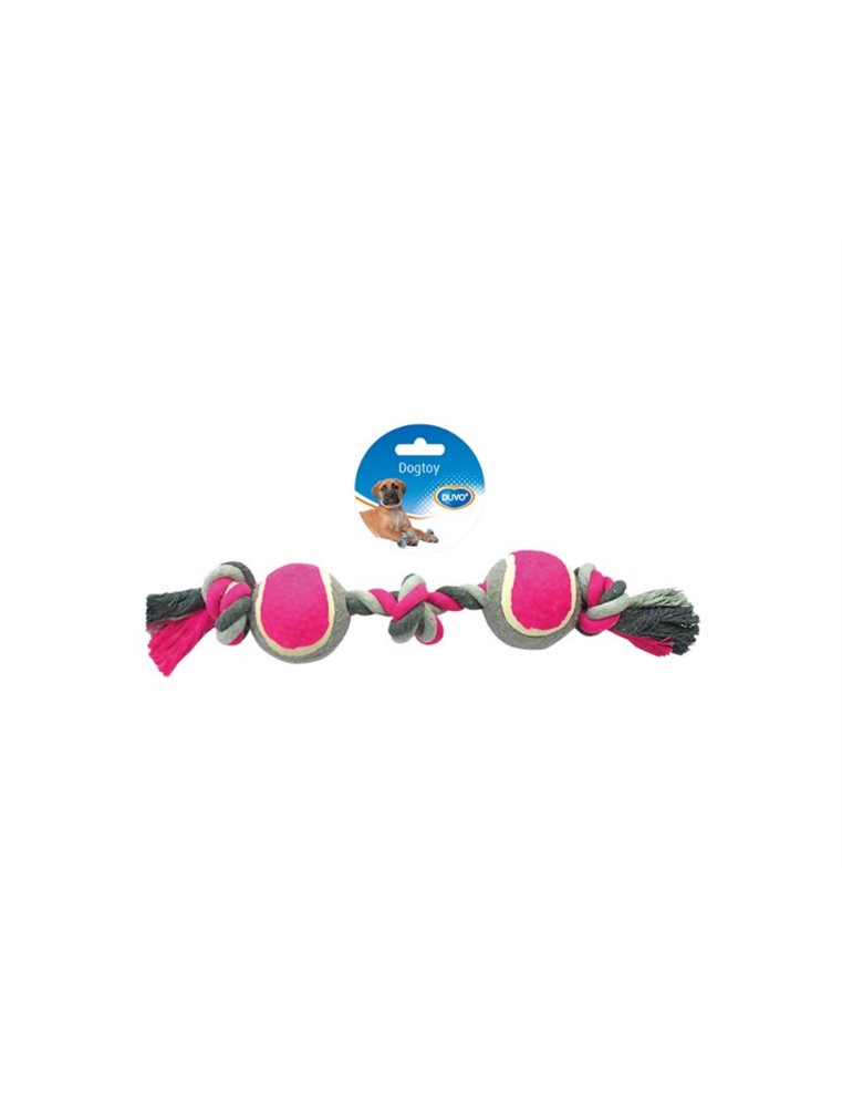 Knotted Cotton 3 Knots Tennis Ball 2X