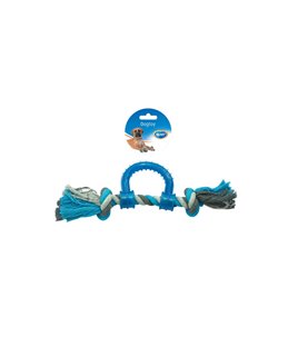 Knotted Cotton Pull Ring Plastic