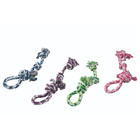 Speeltouw met lus en 3 knopen