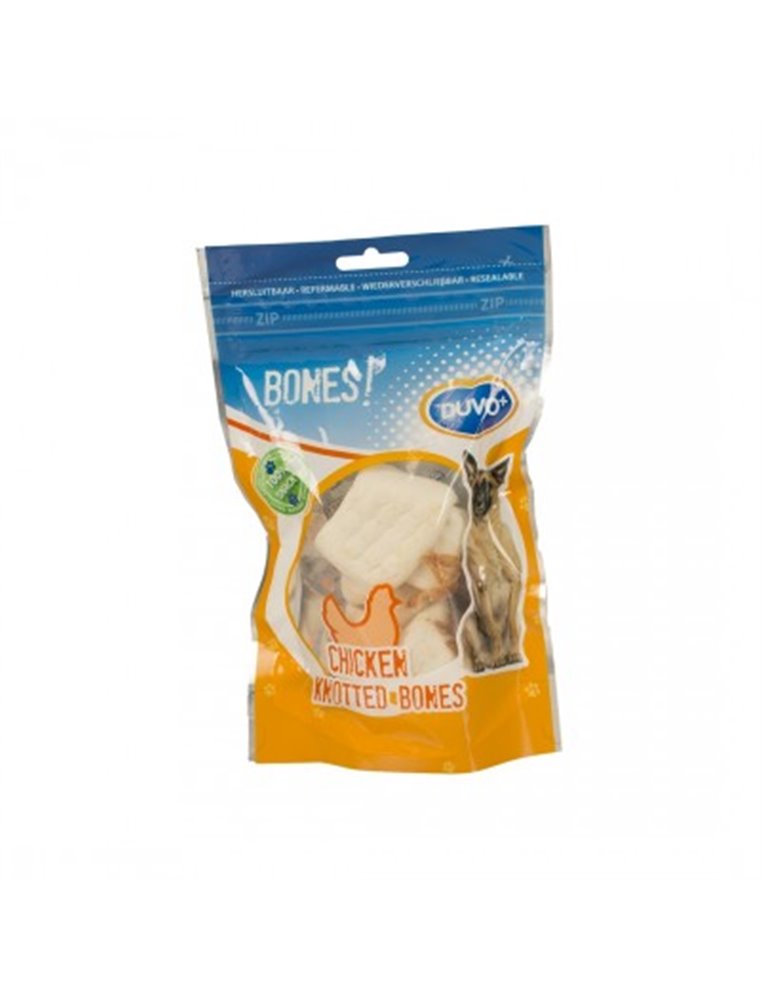 Bones! Geknoopt met kip