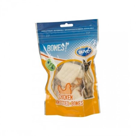 Bones! geknoopt met kip