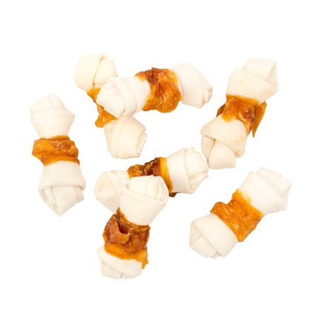 Bones! geknoopt met kip