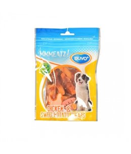 Mmmeatz! kip & zoete aardappel wraps