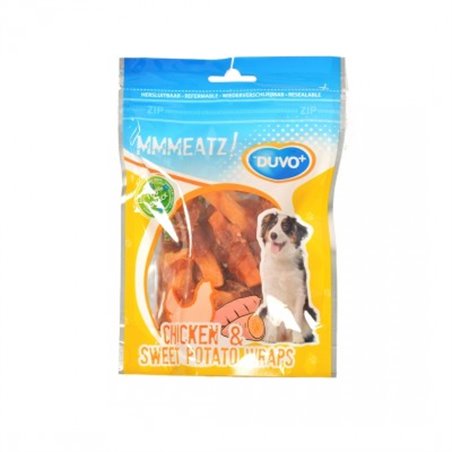 Mmmeatz! kip & zoete aardappel wraps