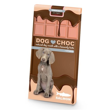 Dog choc zalm