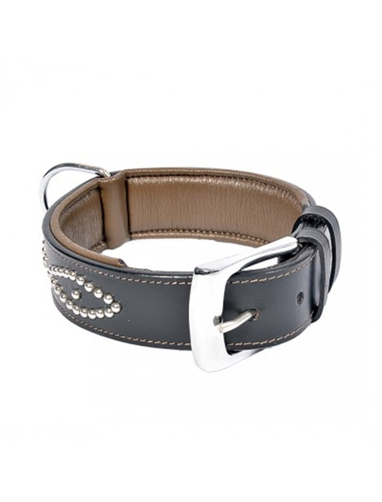 Metal Leder Halsband Studs