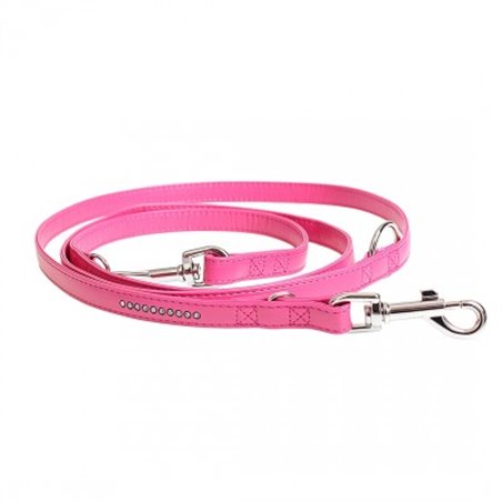 Crystal chic kunstleer duo leiband