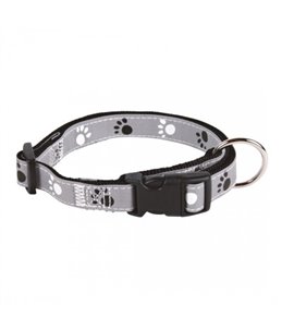 Reflecterende halsband met pootjes