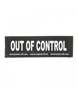 Julius-K9 Sticker OUT OF CONTROL