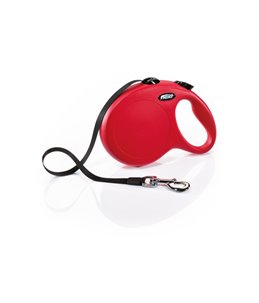 Flexi new classic band l rood 8m- 50kg