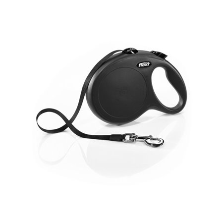 Flexi new classic band l zwart 8m- 50kg