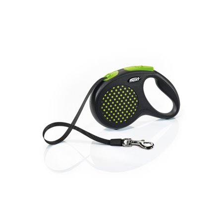 Flexi design band m zwart/groen 5m- 25kg