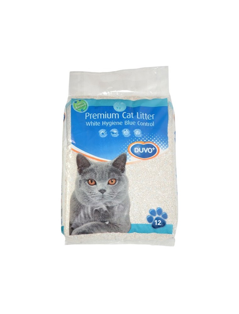 Kattenbakvulling premium blue white control