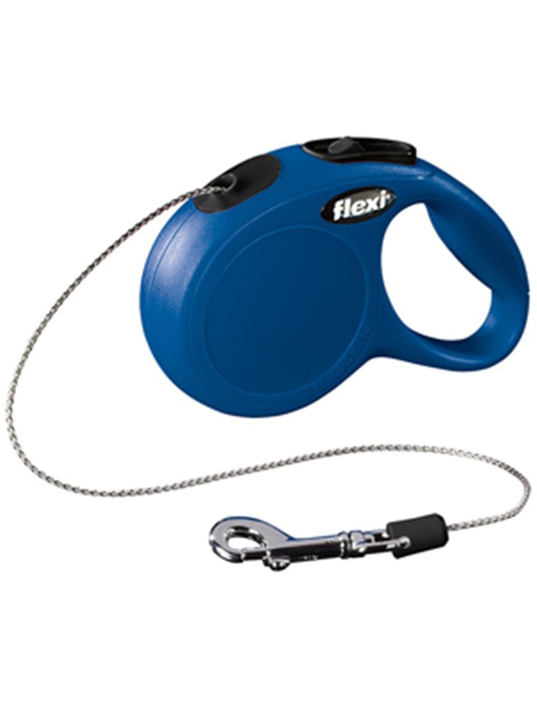 Flexi new classic cat koord xs blauw  3m-8kg