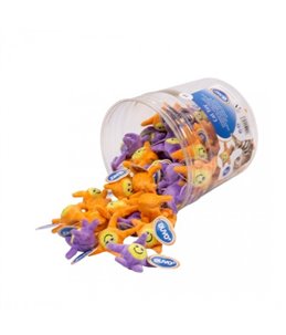 Pluche safari bal mix