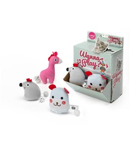 Wanna play dieren mix catnip