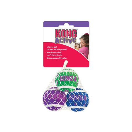 Kong cat tennis balls with bells