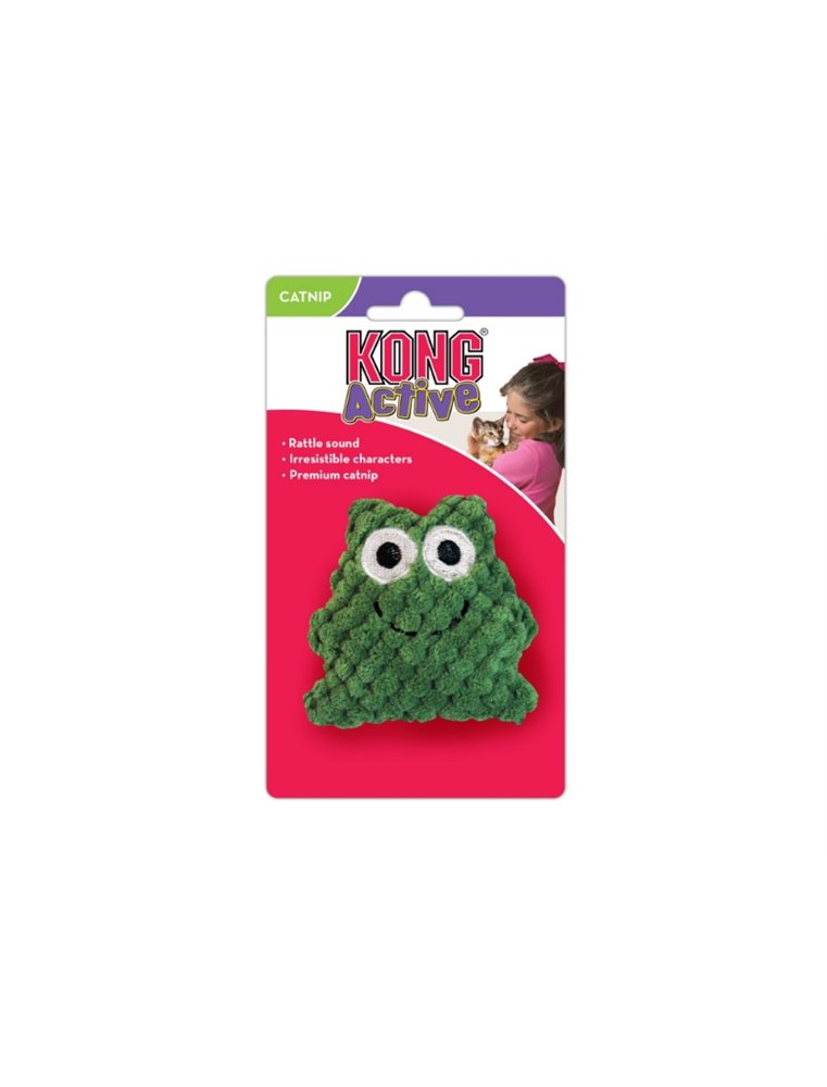 Kong cat scratties frog