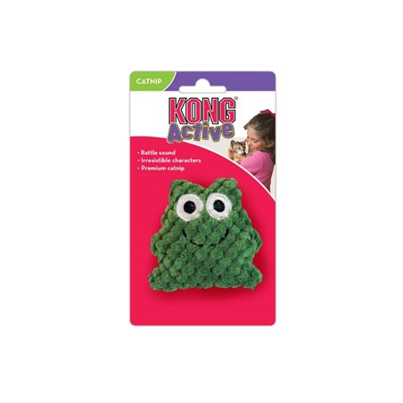 Kong cat scratties frog
