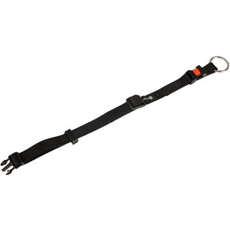 Halsband asp zwart 55-75cm 40mm 