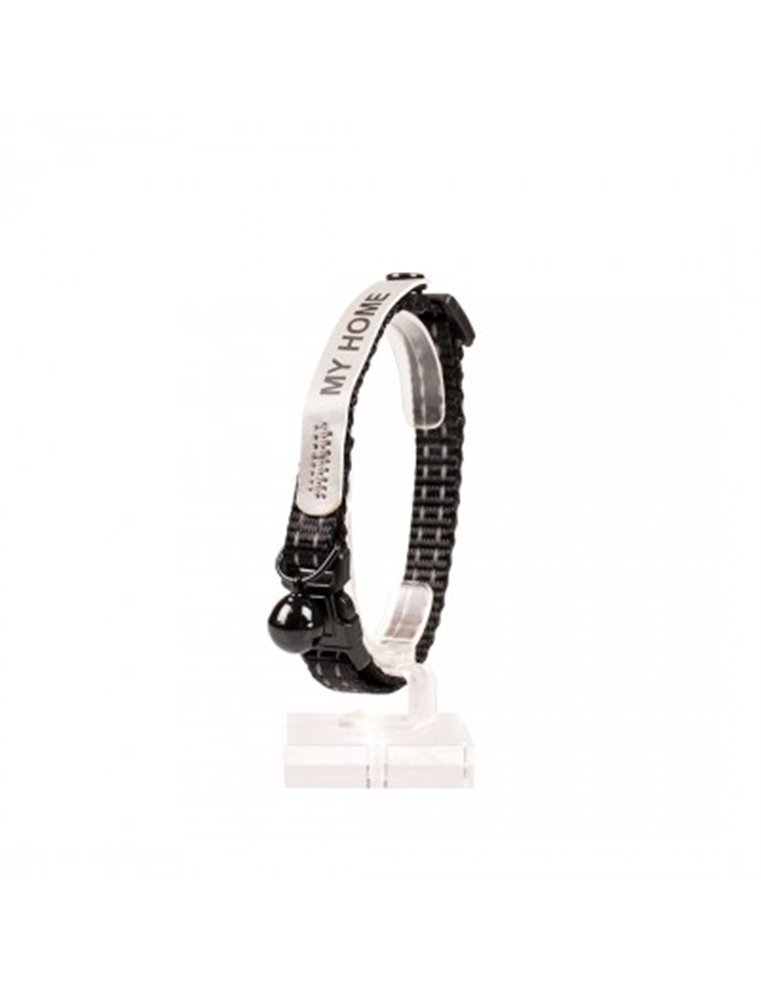 Kattenhalsband reflecterend uni adres