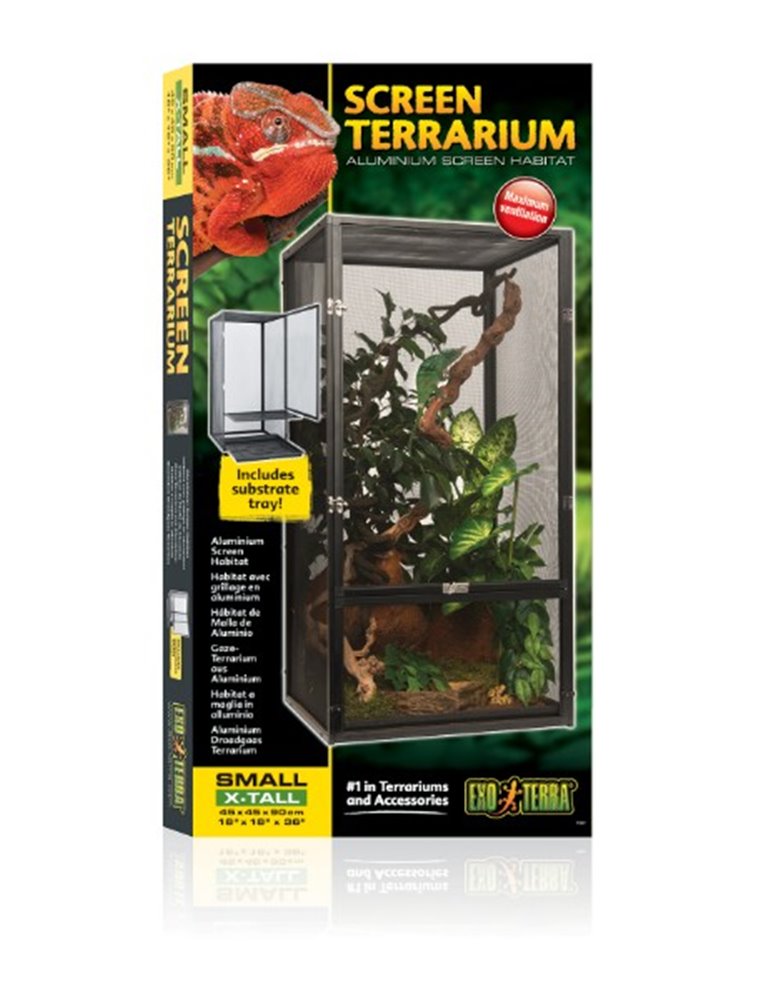 Ex aluminium draadgaas terrarium