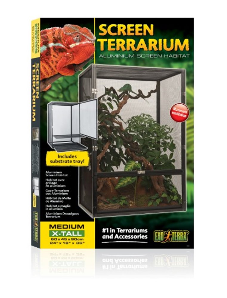 Ex aluminium draadgaas terrarium
