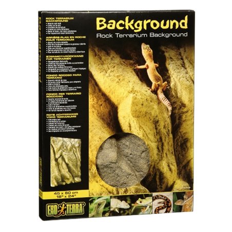 Exo Terra decoratieve reliëfachtergrond - 45 x 60 cm - Voor terrarium