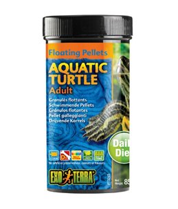 Ex drijvende pellets volwassen waterschildpad