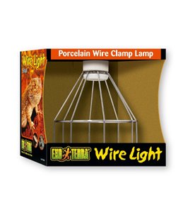 Ex draadlamp met porseleinen fitting tot 150w