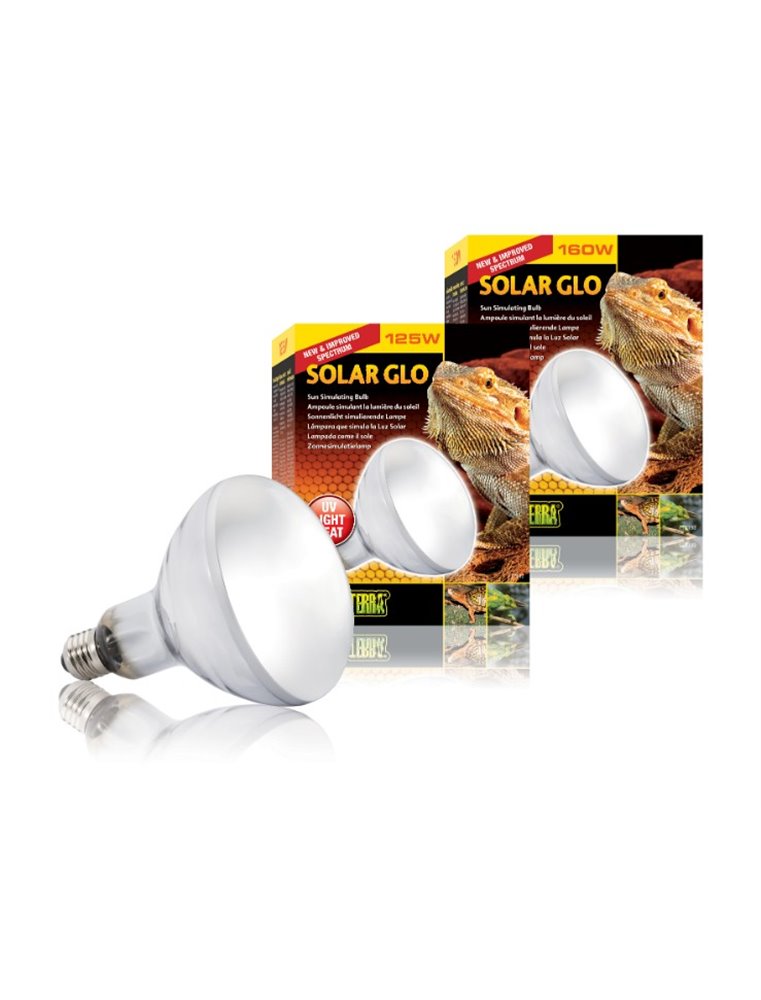 Ex solar glo warmte- en uvb-lamp 125w