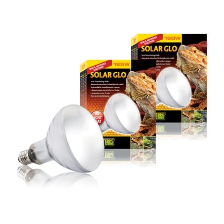 Ex solar glo warmte- en uvb-lamp 125w