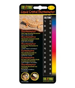 Ex liquid crystal thermometer, horizontaal