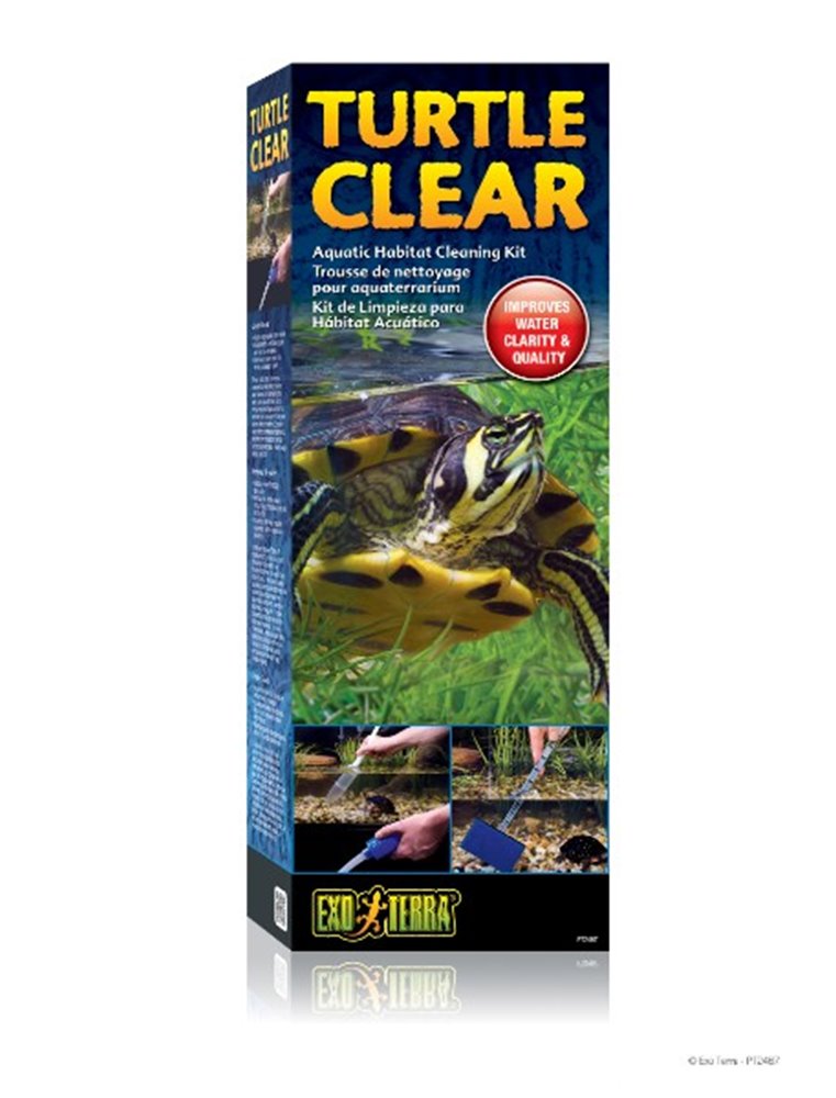 Ex turtle clear reinigingsset aqua-terrarium