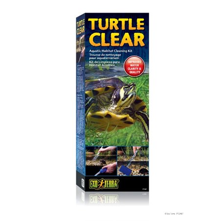 Exo Terra turtle clear reinigingsset aqua-terrarium