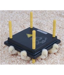 Warmteplaat 'Comfort' 30x30cm voor kuikens, 22W / 220-240V
