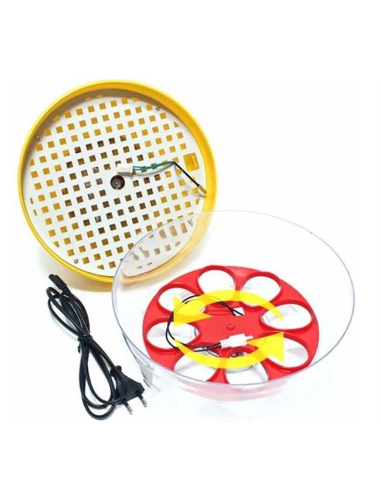 Broedmachine voor 8 eieren incl vocht meter