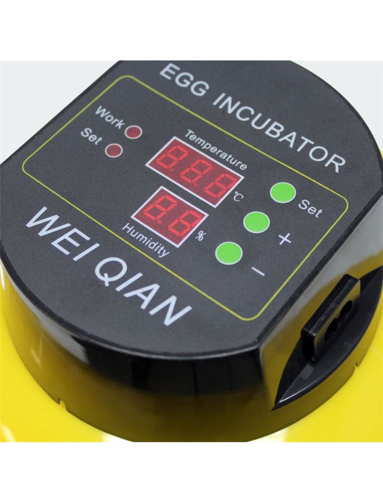 Broedmachine voor 8 eieren incl vocht meter