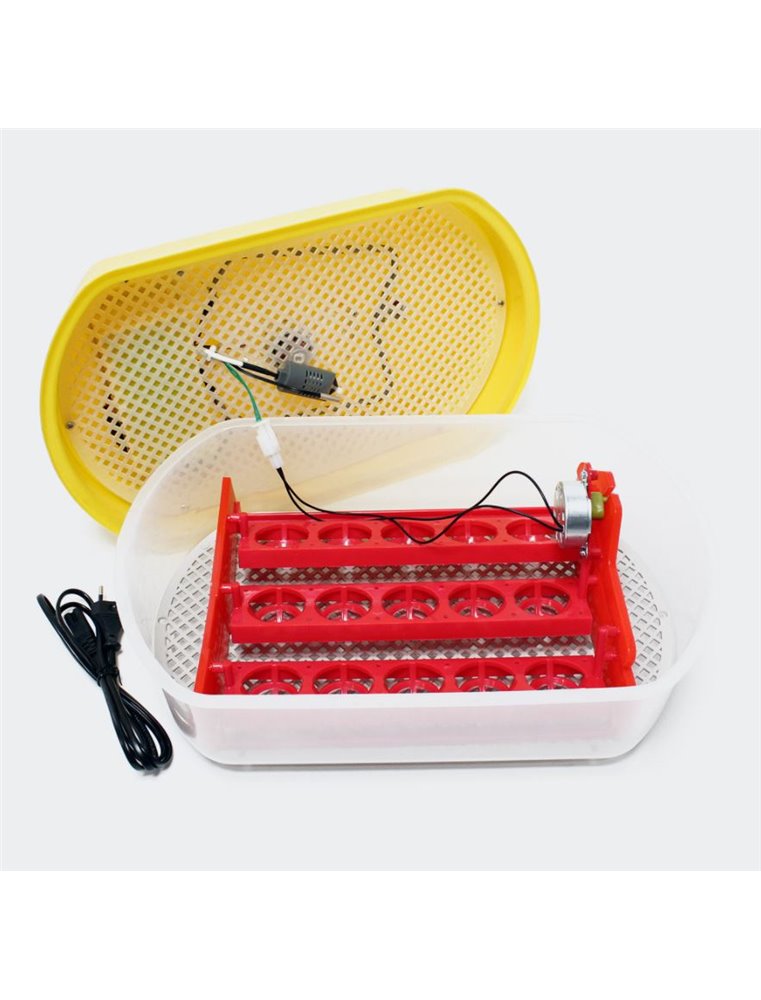 Broedmachine voor 15 eieren incl vocht meter