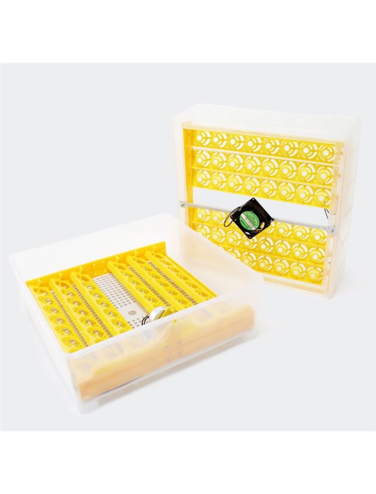 Broedmachine voor 96 eieren incl vocht meter